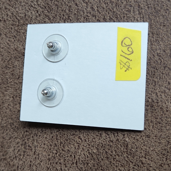 Gorgeous NWT Santo Domingo Inlay Turquoise & Coral Earrings - Picture 11 of 11